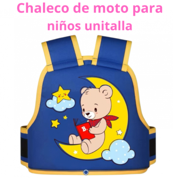 Chaleco de Moto Infantil Unisex UNITALLA