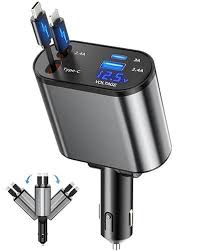 CARGADOR DE VEHÍCULO PARA IPHONE Y TIPO