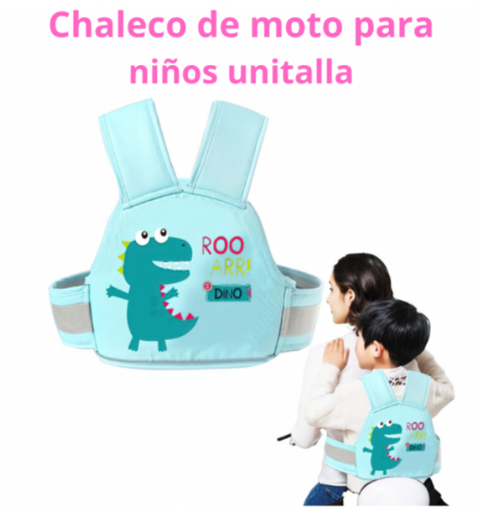 Chaleco de Moto Infantil Unisex UNITALLA