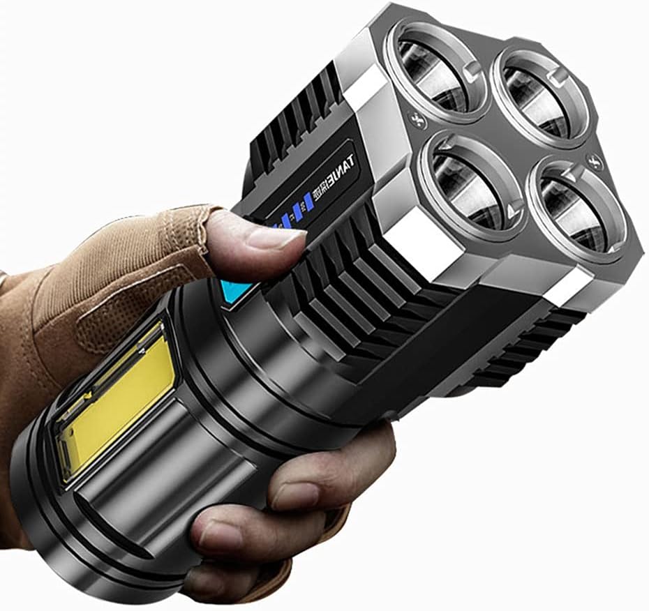 LINTERNA DE 4 LED PORTÁTIL