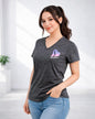 Blusa serigrafia cuello v Skechers