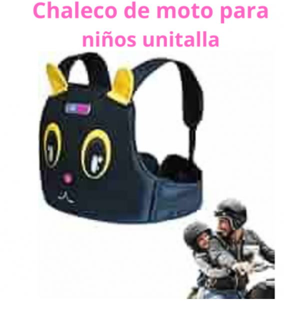 Chaleco de Moto Infantil Unisex UNITALLA