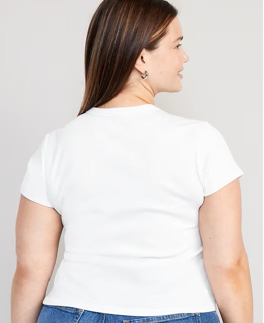 Blusa manga corta c/v Old Navy tall