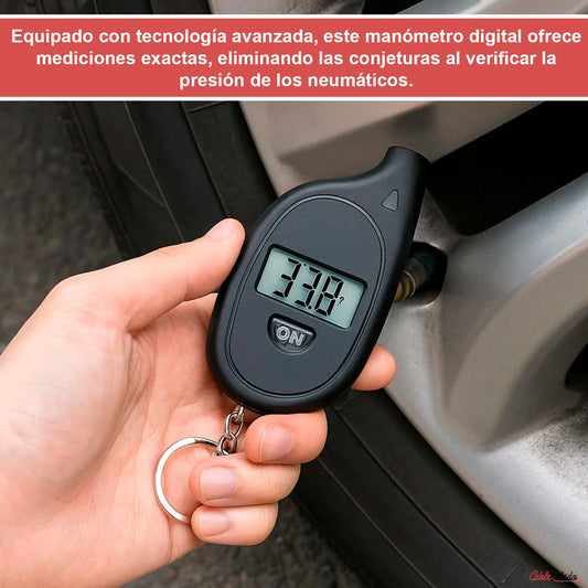 MEDIDOR DIGITAL DE PRESION DE NEUMATICOS
