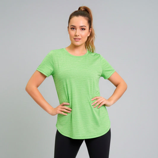Blusa Solida Cuello Redondo Skechers