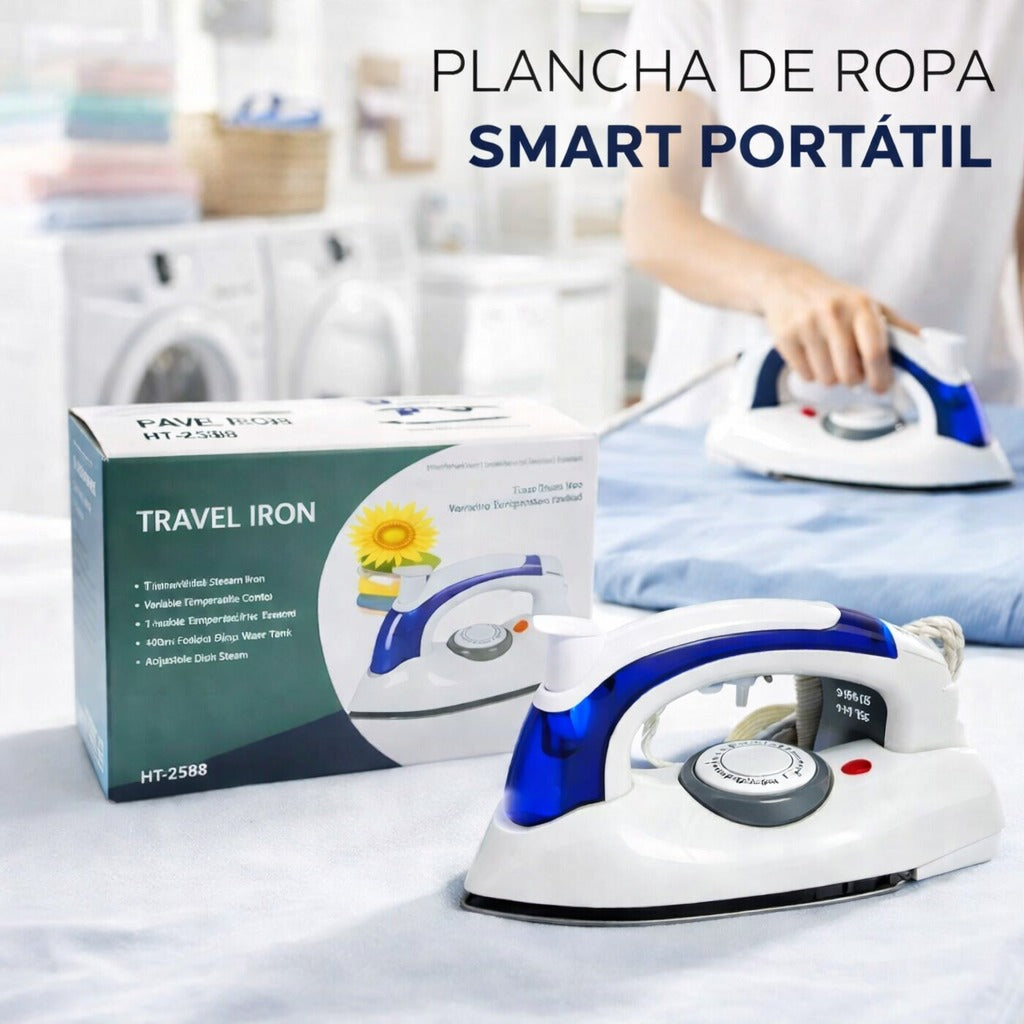 Plancha de ropa Smart portátil