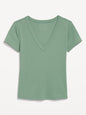 Blusa verde 2x2 cuello v